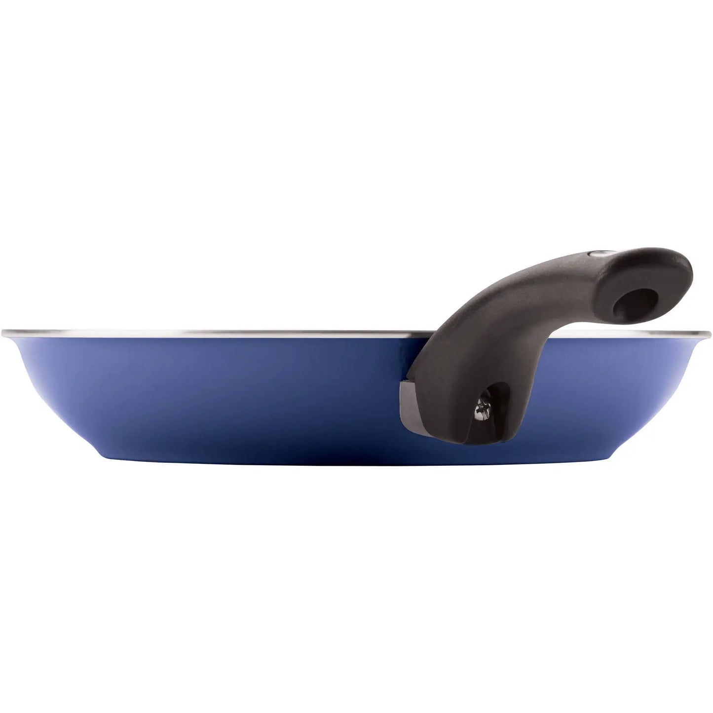 Farberware 12-Piece PURECOOK Ceramic Nonstick Pots and Pans Set/Cookware Set, Blue