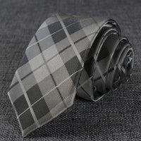 New Skinny 6CM Mens Necktie Slim Narrow Ties For Man Plaids Striped Paisley Jacquard Cravat Business Party Corbatas Neck Tie