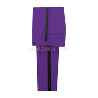 Business Mens Trousers Formal Groom Tuxedo Party Prom Regualr Tall Fit Pants