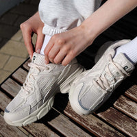 Baasploa Women Sports Shoes Outdoor Lightweight Breathable Jogging Sneakers Female Casual Mesh Anti-slip Lace Up Running Shoes