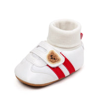 Baby Sock Shos Autumn and Winter Baby Girls Boys Ankle-covered Style 0-1 Year Old Anti Slip Fashion Design Newborn Infant Shoes