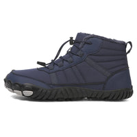 Winter Men Women Boots Leather Waterproof Anti-slip Wear-resistant Casual Outdoor Climbing Sneakers Warm Slip On Ankle Shoes