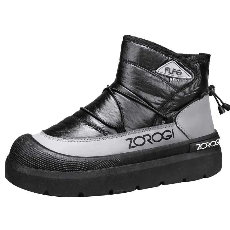 Winter Boots for Men Add Velvet Men's Sneakers Ankle Boots Soft and Comfortable Sports and Leisure Wear-resistant Non-Slip New