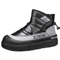 Winter Boots for Men Add Velvet Men's Sneakers Ankle Boots Soft and Comfortable Sports and Leisure Wear-resistant Non-Slip New