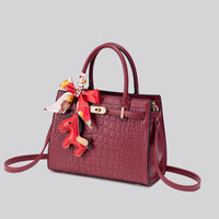 Ladies' handbag, large-capacity multi-functional crossbody bag, PU leather, and durable, commuting single-shoulder c