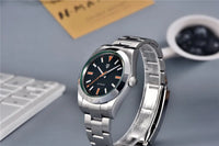 PAGANI DESIGN 2024 New Z-Blue Men's Mechanical Watches Luxury Sapphire Glass Automatic Watch For Men NH35A Stainless steel Clock