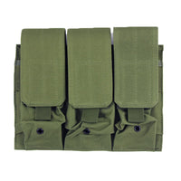 Tactical MOLLE Triple Magazine Pouches Double Triple Shooting Mag Pouch Wargame Paintball 5.56 7.62Mag Bag