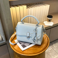 Ladies Vintage Crossbody Bag Small Pu Leather Handbag Retro Design Everyday Shopping Dating Commute Bag
