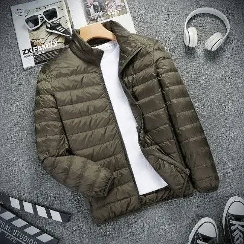 Down Jackets for Men Man Padded Coat Lightweight Puffer Padding Parkas Modern New in & Winter Sale Vintage Outerwear Models 2024