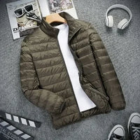 Down Jackets for Men Man Padded Coat Lightweight Puffer Padding Parkas Modern New in & Winter Sale Vintage Outerwear Models 2024