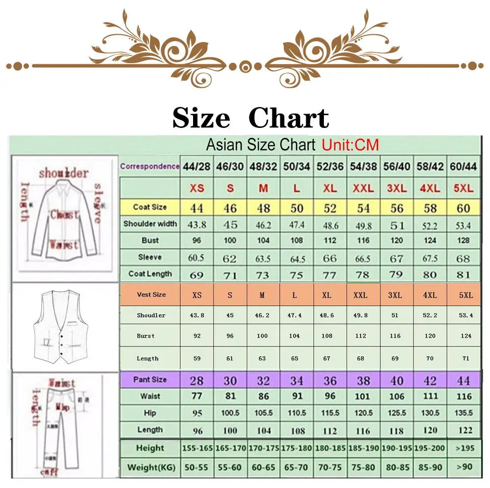 Luxury Rhinestones Men Suits Slim Fit Customized Groom Best Man Wedding Party Tuxedos 3 Pieces Sets Male Blazers Traies Dehombre