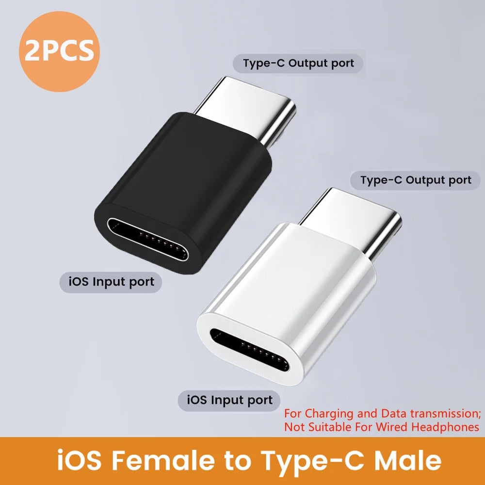 USB C to Lightning Adapter IOS Fast Charging Lightning Male to Type C Female Converter For iPhone 14 13 12 Data Transfer Adapter