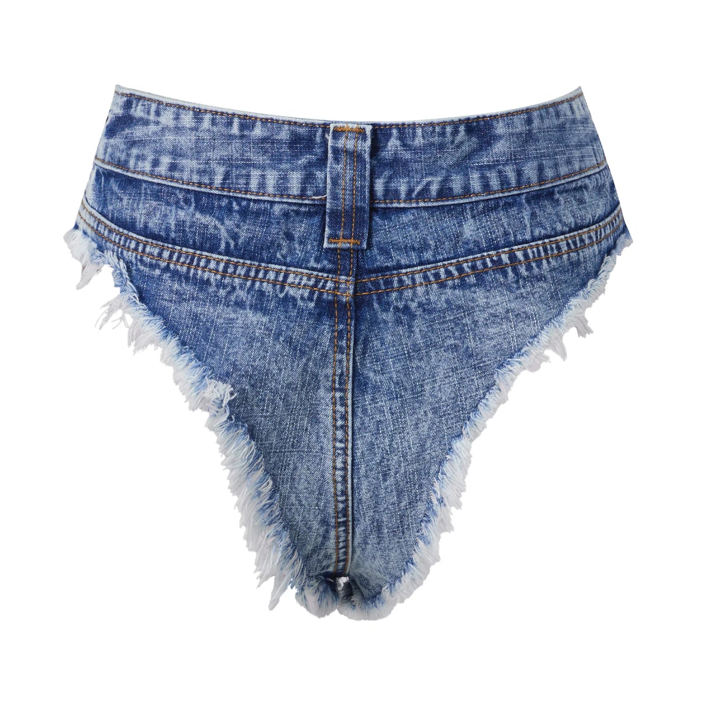 Xingqing Sexy Women Hot Pants Summer Clothes Jeans Micro Shorts Denim Daisy Dukes Low Waist Shorts Fashion Beach Streetwear