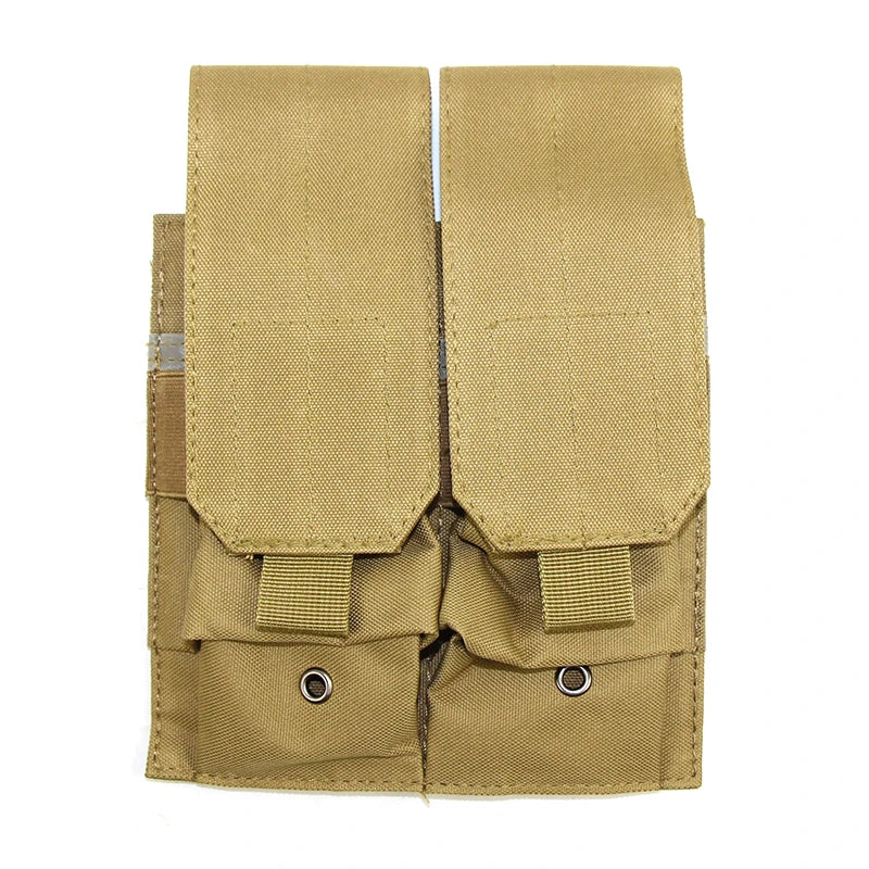 Tactical MOLLE Triple Magazine Pouches Double Triple Shooting Mag Pouch Wargame Paintball 5.56 7.62Mag Bag