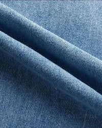 Women's casual trousers 2024 Spring/Summer Latest Button Fly Ripped Button Pocket Low Waist Straight Daily Versatile Denim Jeans