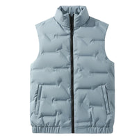 Winter Men 80 Down Vests Men waterproof Fashion Casual Down Sleeveless Vest Jackets Men Autumn Couple Lightweight Work Waistcoat