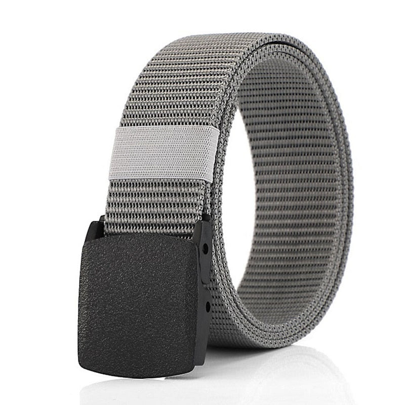 Mens Nylon Webbing Belts Canvas Casual Fabric Tactical Belt High Quality Accessories Military Jeans Army Waist Strap HB041