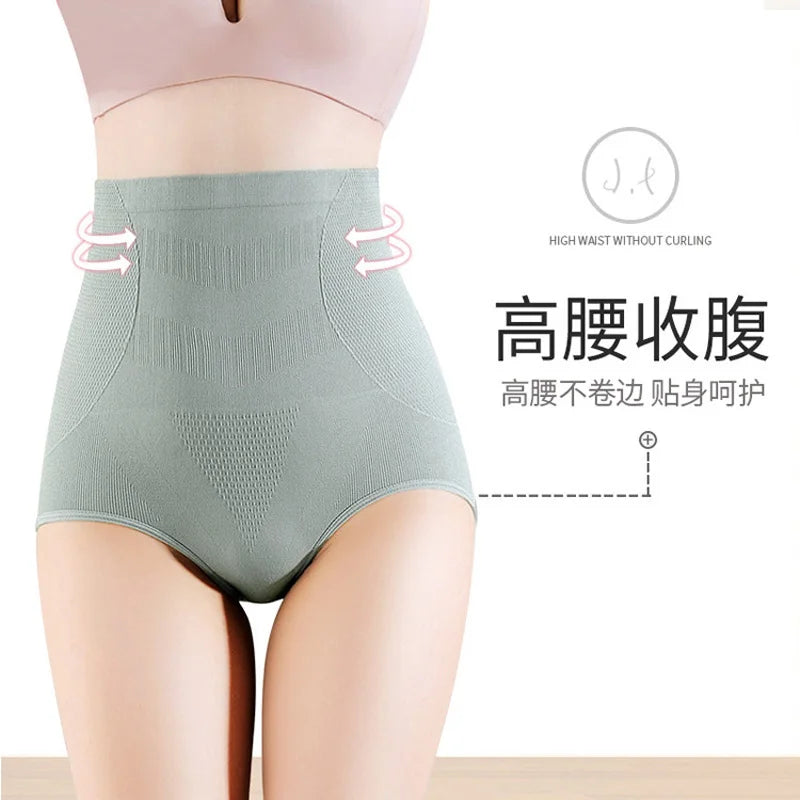 High Waist Panties Underwear Women's Shorts Briefs with Filter Sexy Underpants Female Sets Cotton Breeched Menstrual