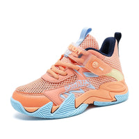 Children's New Training Basketball Shoes Summer Mesh Breathable Sneaker Outdoor Fashion Anti slip Running Footwear 31-40