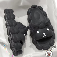 Sheep Slippers Cute Women Summer Soft Sole Indoor Outdoor Non Slip Cozy House Flip Flops Casual Comfortable Trendy couple Shoes