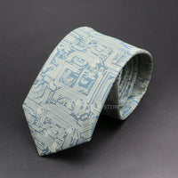 New Design Wedding Men Tie Green Wine Red Paisley Flower Animal Neckties Men Business Dropshipping Groom Collar Accessories Gift