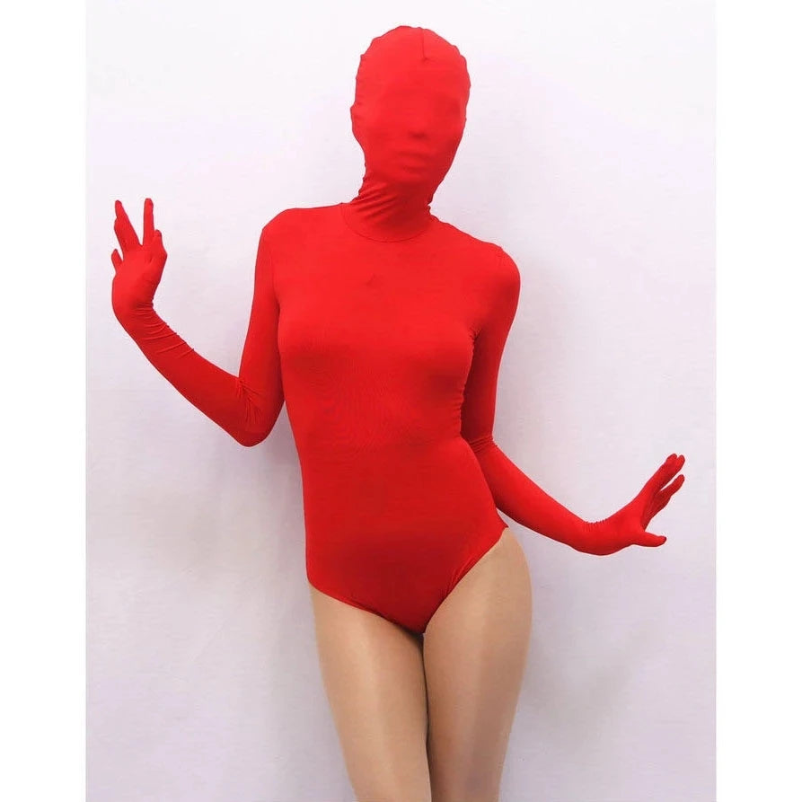 Half Pack Triangle High Elastic Tights Sexy Bodysuit Bodies Women Milk Silk Ultra-Thin Jumpsuit Open Buckle Crotch Club Onesies