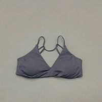 HISTELLO Vision Sports Bra Women Yoga Underwear Gym Running Exercise Backless Bra High Support Active Wear Fitness Workout Top