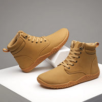 Barefoot Shoes Adult Cross-Trainer Wide Toe Box Men's Wide Minimalist Zero Drop Sole Casual Knitting Walking Sneakers Large Size