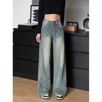 Jean Jeans Wide Women's Pants Jorts Cargo Pants Woman Low Rise Jeans Shoujo Girl Style Women's Spring Clothes Coquette Baggy Y2k