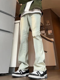 Straight Jeans Men's Spring and Autumn Slim Fit Slim and Loose Trousers