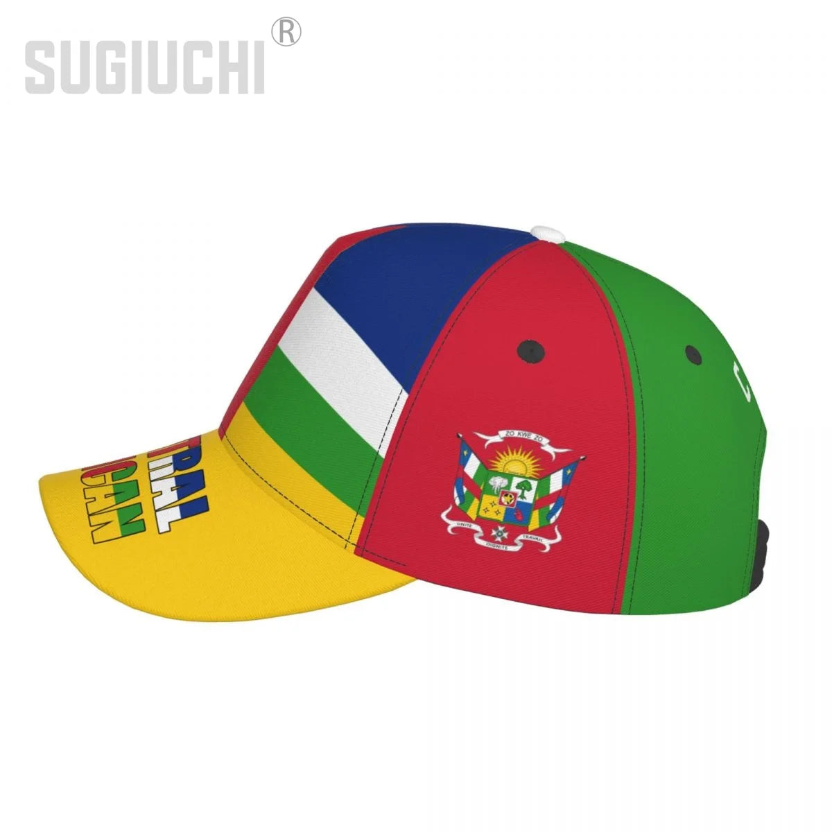 Unisex Central African Republic Flag Adult Baseball Cap Patriotic Hat for Baseball Soccer Fans Men Women