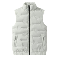 Winter Men 80 Down Vests Men waterproof Fashion Casual Down Sleeveless Vest Jackets Men Autumn Couple Lightweight Work Waistcoat