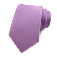Luxury 8CM Mens Necktie Purple Color Stripes Floral Plaid Solid Dot Ties For Man Groom Neck Tie For Business Wedding Party