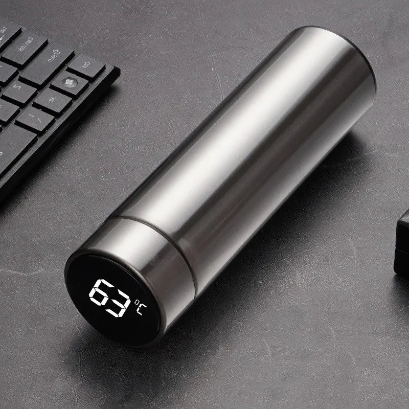 500ML Intelligent Insulated Mug Thermos Flask Tea Water Separation Stainless Steel Vacuum Kettle Coffee Mug Thermos Mug