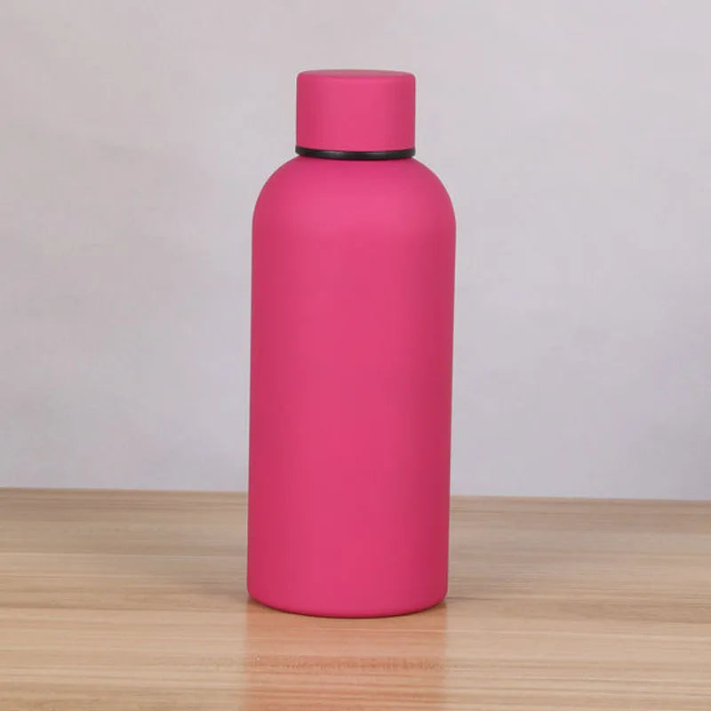 750/500/350ML Small Mouth Thermos Cup Outdoor Car Stainless Steel Coke Bottle Double Layer Vacuum Cup Sports Kettle Gym