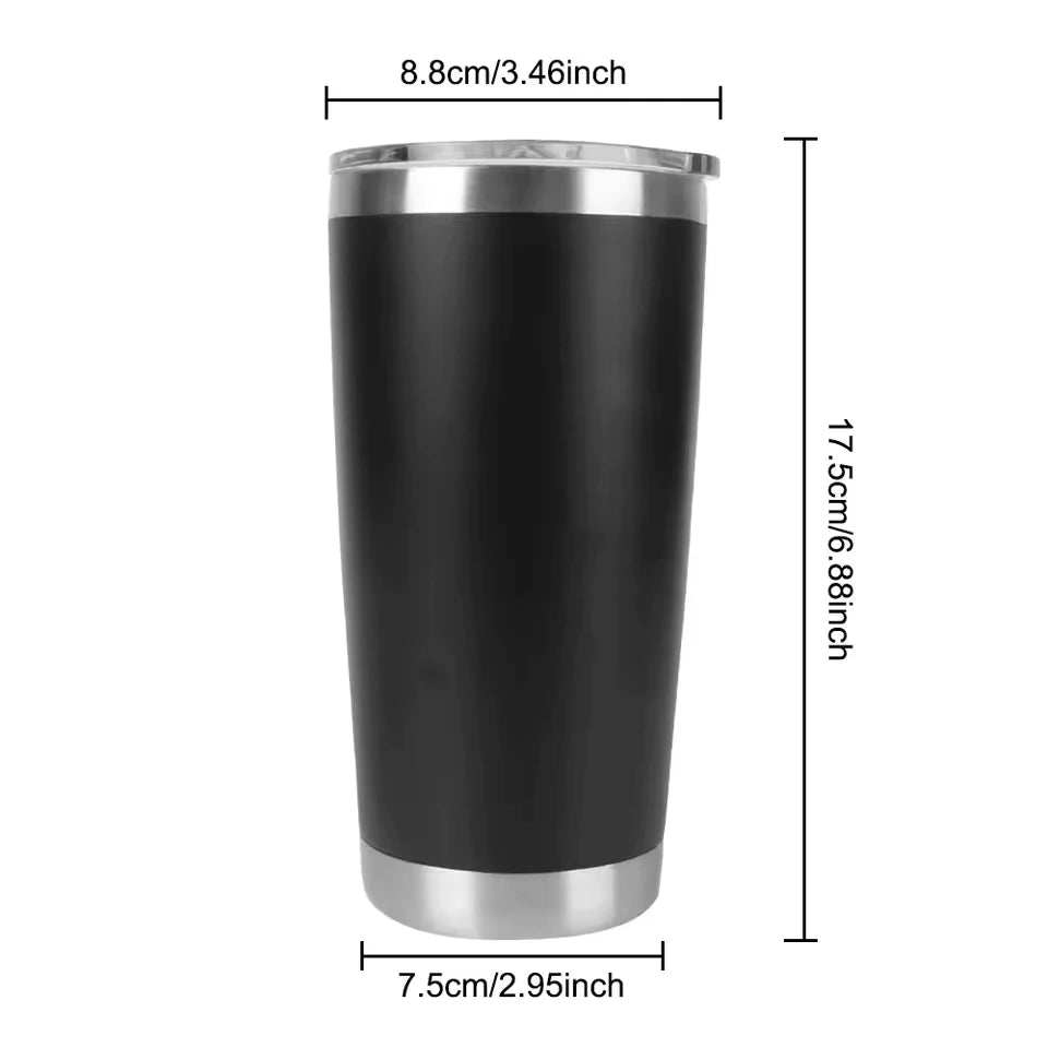 Stainless Steel Skinny Tumblers with Lids Double Wall Vacuum Insulated Travel Mug Reusable Water Coffee Cup for Cold Hot Drinks
