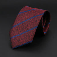 New Style Fashion Jacquard Paisley Striped Necktie For Men 7cm Dark Blue Black Formal Business Party Skinny Slim Cravat Tie Gift