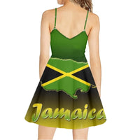 Summer Sleeveless Maxi Dress Jamaica Flag Design Women Elegant Vestidos Feminino Outfits One Piece Lady Sundress Print on Demand