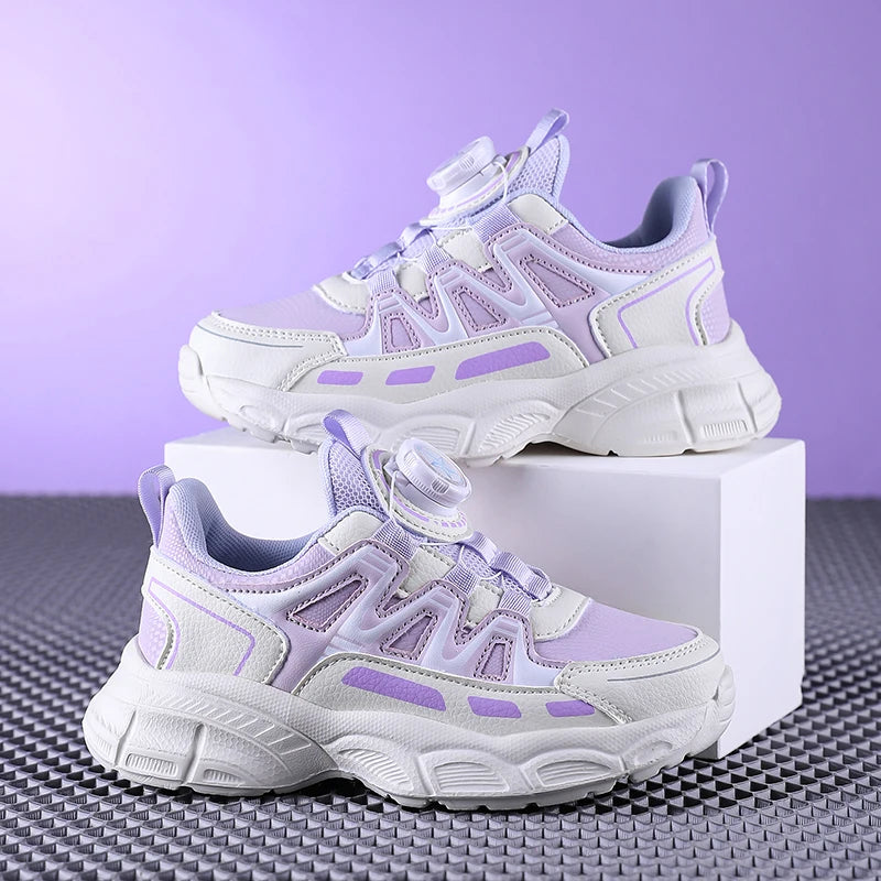 New Children Shoes Boys Fashion Sneakers Girls Sport Running Shoes Kids Breathable Casual Outdoor Walking Students Shoes Tennis