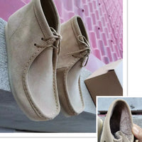 Careaymade-Hot Vintage Genuine Leather Casual big size Women's Shoes Lace-up Smoke Rubber sole Shoes Low Top Fashion Men's Shoes