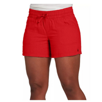 Women's High Waist Lace Up Shorts Casual Straight Pants Comfortable Monochromatic Summer New 2022