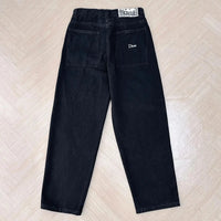 Embroidery men's jeans embroidered European and American letter decoration street style hip-hop gothic fashion pants