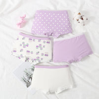 New Children's Underwear, Cotton Underwear, Girls' Underwear, Baby Boxers, Small, Medium and Big Children, Girls' Boxers