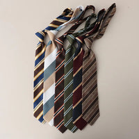 8CM Formal Striped Neckties For Men Suit Professional Gentleman Polyester Paisley Neck Tie Male Groomsman Wedding Party Cravat