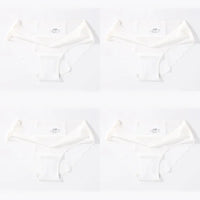 4 PCS/Lot Seamless Panties for Women Plain Panties Slip Silk Female Underwear Soft Thin Light Panti Culotte Femme Underpants