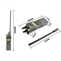 WADSN Tactical Military Softair Army Radio PRC-148 PRC 152 Dummy Radio Case Antenna Package Talkie Walkie PRC 148 PRC152 Cosplay