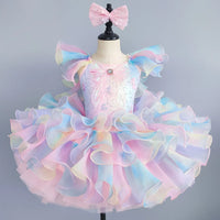 Summer Children Ballet Dress Baby Ballerine Dance Costumes Kids Dresses Tutu Girl Ballet Leotards Vestidos Party Girls Clothing
