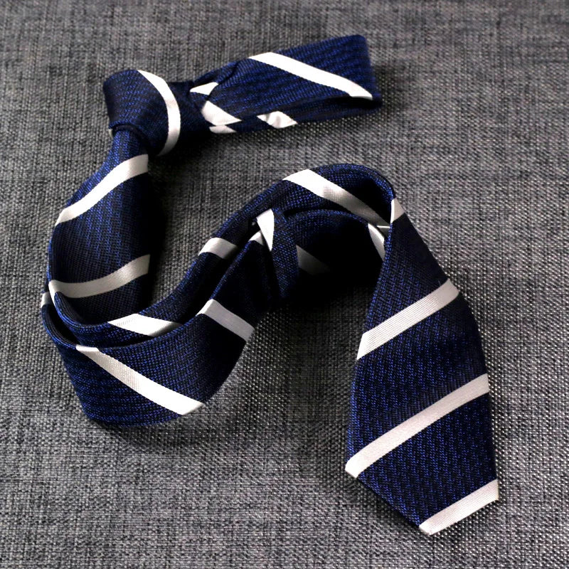 New Skinny 6CM Mens Necktie Slim Narrow Ties For Man Plaids Striped Paisley Jacquard Cravat Business Party Corbatas Neck Tie