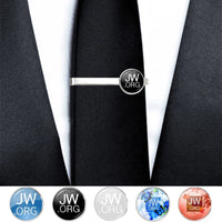 2022 New Steampunk Jehovah's Witnesses Tie Clip JW.ORG High Quality Clip Round Hand Craft Jewelry Glass Cabochon Clips