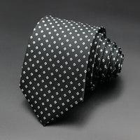Fashion Casual Blue Red Yellow Floral Polka Dot Necktie For Men Business Gift Wedding formal Neck Ties Accessories